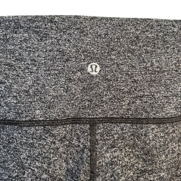 Lululemon Athletica | Gray and Black Heather Align 28”Leggings Size 6 - Picture 5 of 8